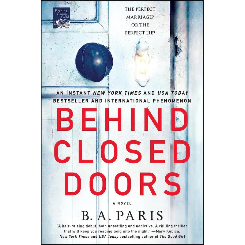 کتاب Behind Closed Doors اثر B. A. Paris انتشارات St. Martins Griffin