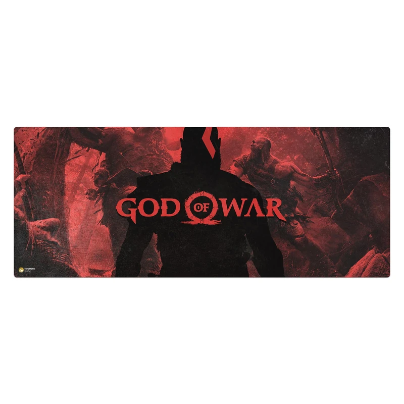 ماوس پد هومرو مدل HX298 طرح God of War سایز 40x100 سانتی‌متر