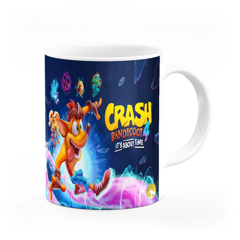 ماگ هومرو طرح بازی کراش باندیکوت مدل MG3624