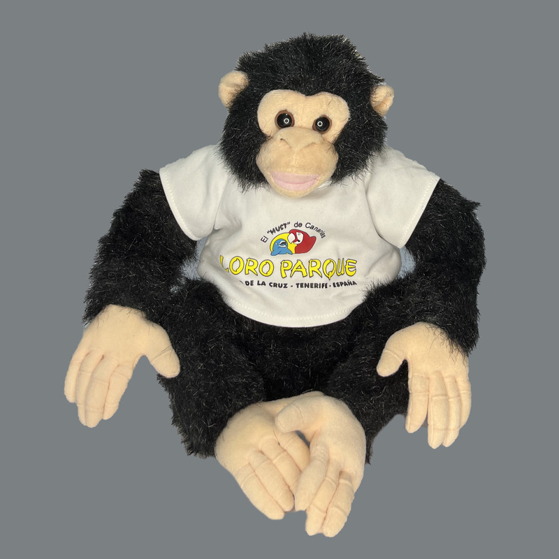 عروسک طرح گوریل مدل Dressed Gorilla کد SZ13/1086 ارتفاع 25 سانتی متر
