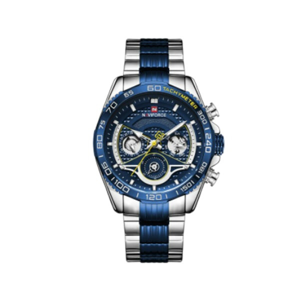 ساعت مچی عقربهای مردانه نیوی فورس مدل NF9185 SBE ساعت مچی عقربهای مردانه نیوی فورس مدل NF9185 SBE
