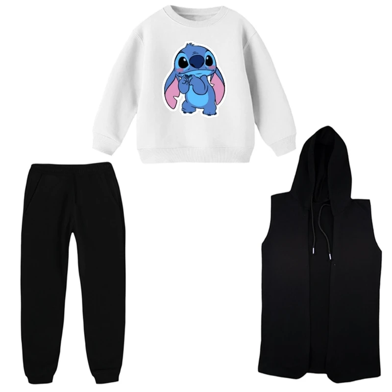 ست 3 تکه لباس راحتی بچگانه مدل استیچ کد 5