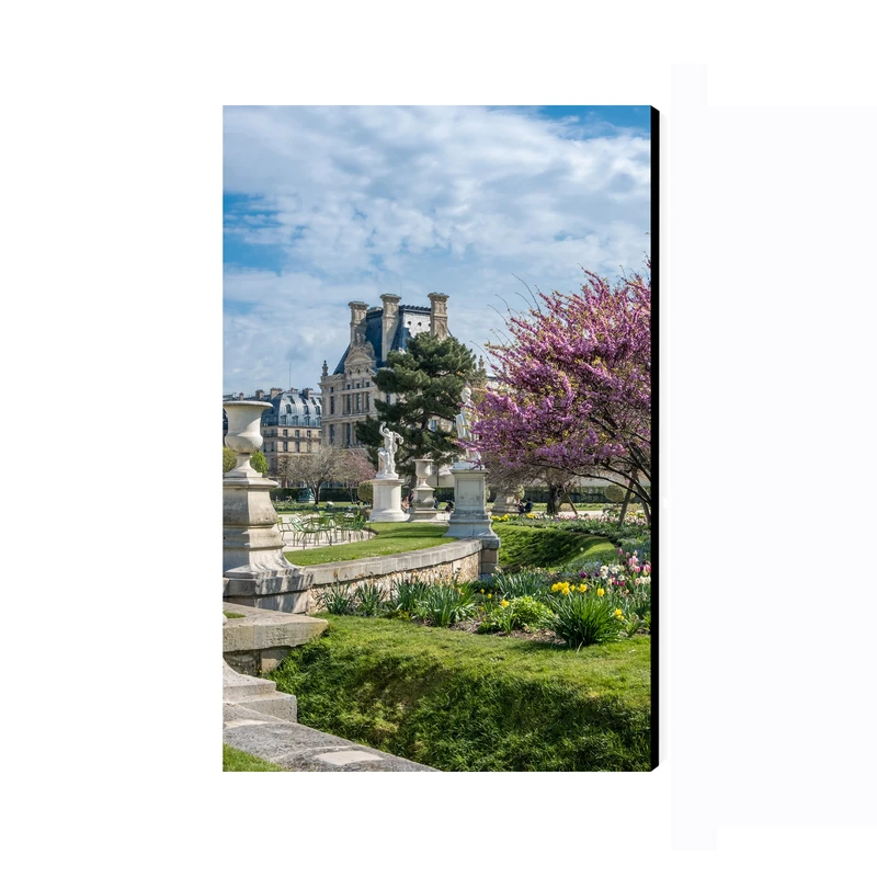 تابلو شاسی عرش طرح گردشگری فرانسه مدل باغ تویلری کد As5741