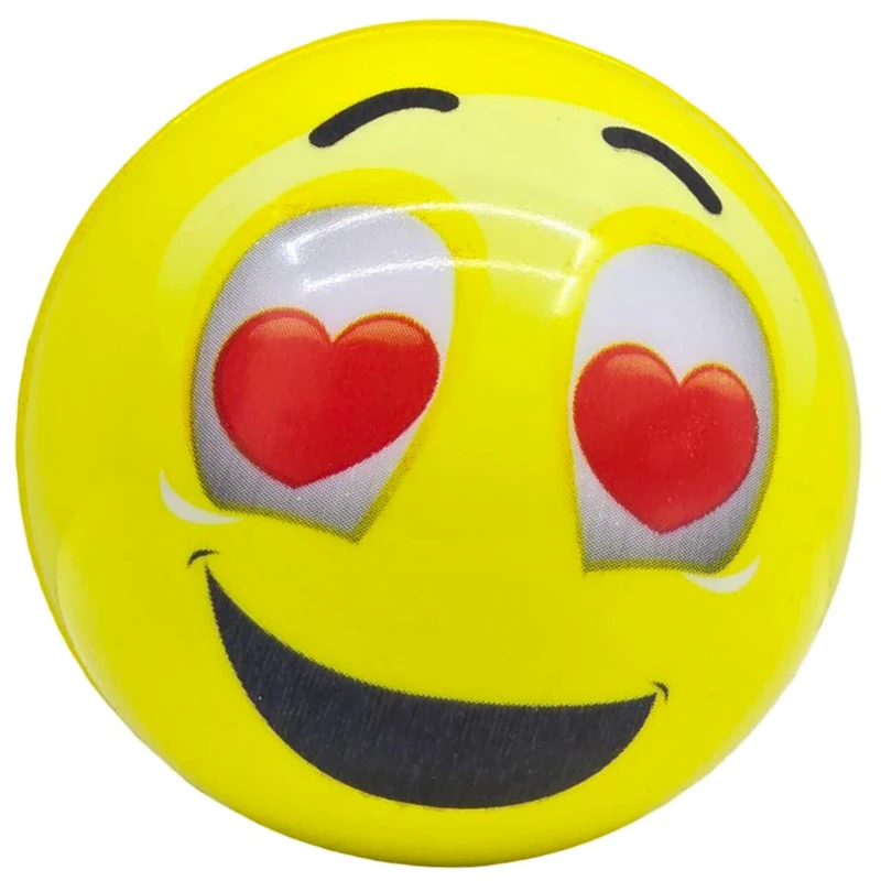 توپ بازی ناب سل مدل ایموجی قلبی پرشی کد NAAB0003