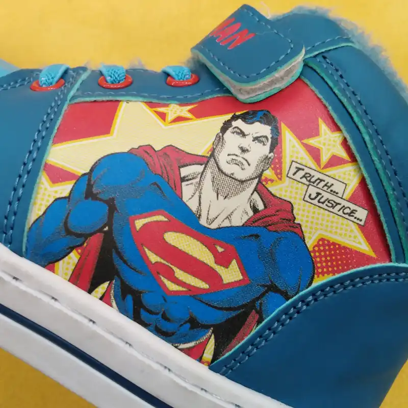 نیم بوت پسرانه مدل superman bR9017