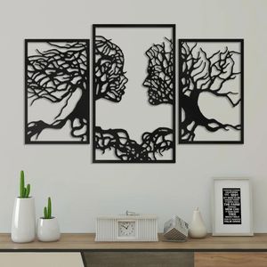 دیوارکوب مدل چوبی کد T36-2 مجموعه سه عددی
