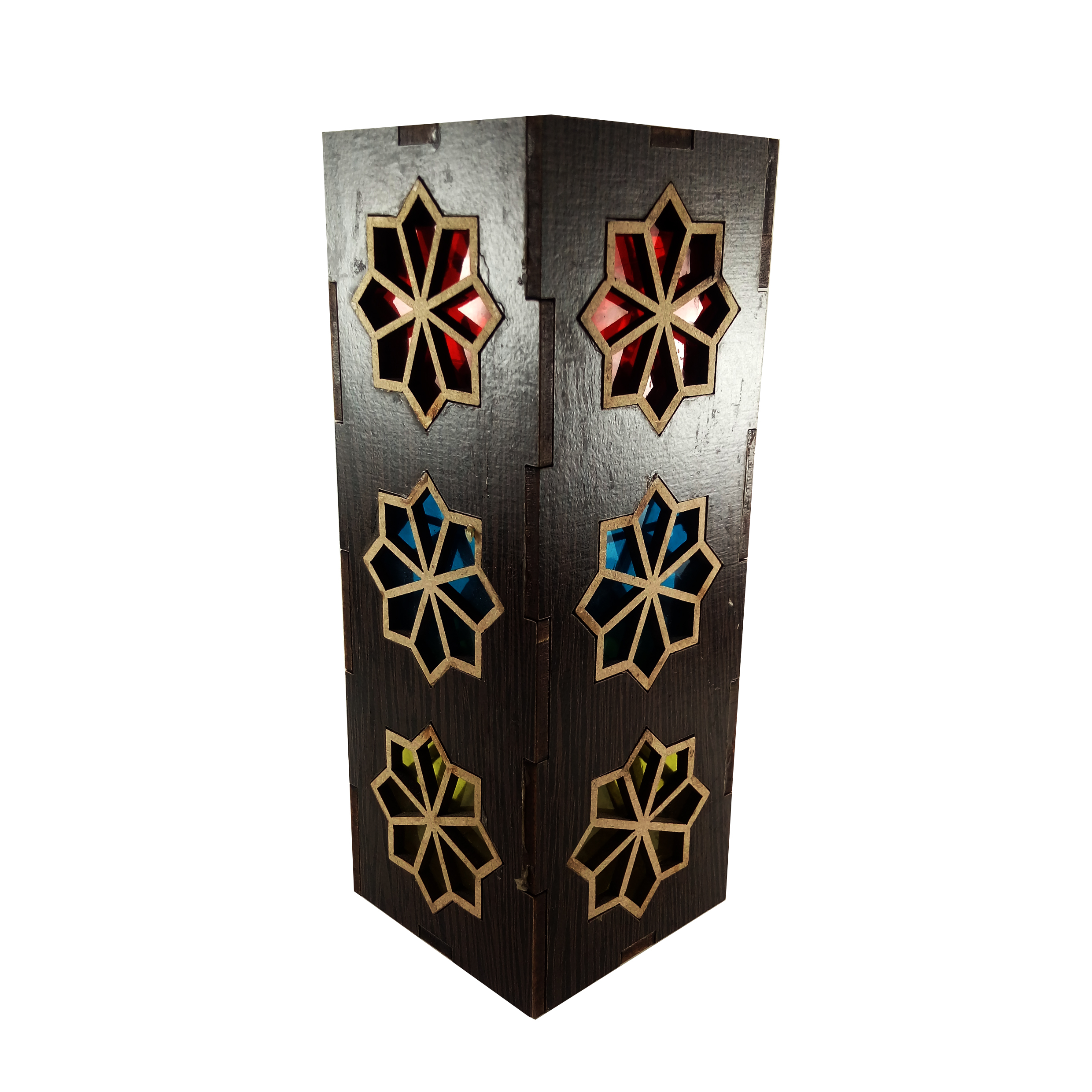 جاشمعی مدل گل هشت پر کد 5180