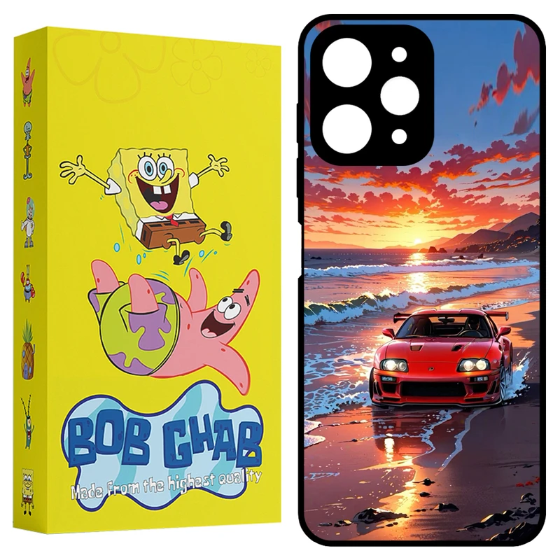 کاور باب قاب طرح ماشین مدل BCPN12 مناسب برای گوشی موبایل شیائومی Redmi Note 12 4G