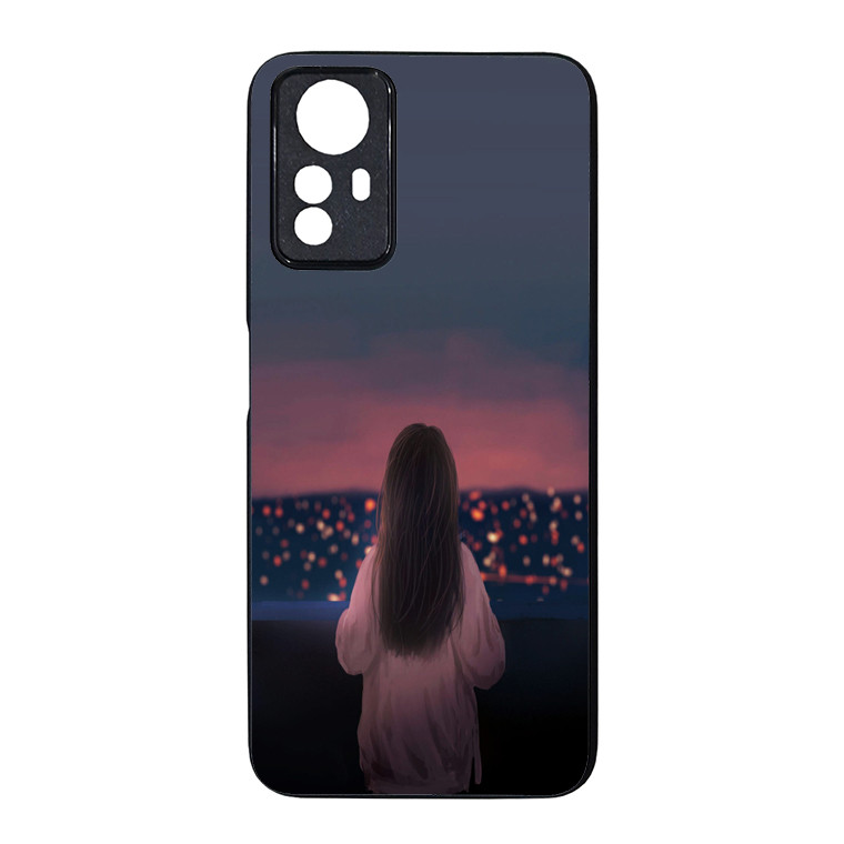 کاور طرح دختر مناسب برای گوشی موبایل شیائومی redmi note 12s 4g