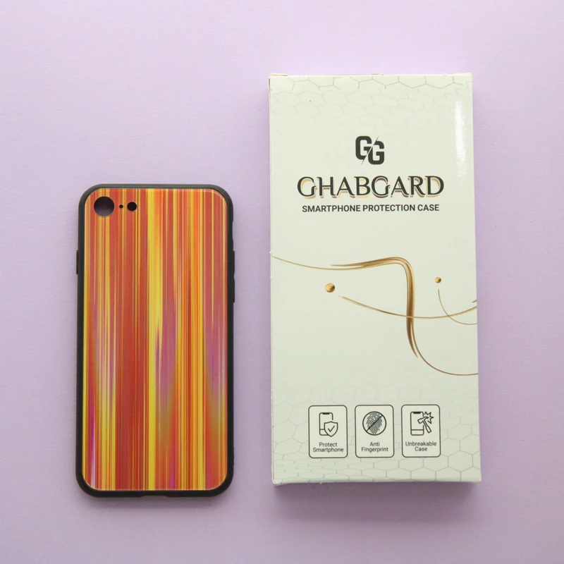 کاور قاب گارد مدل پشت گلس ساده لیزری مناسب برای گوشی موبایل اپل iPhone 7/8/SE 2020/SE 2022