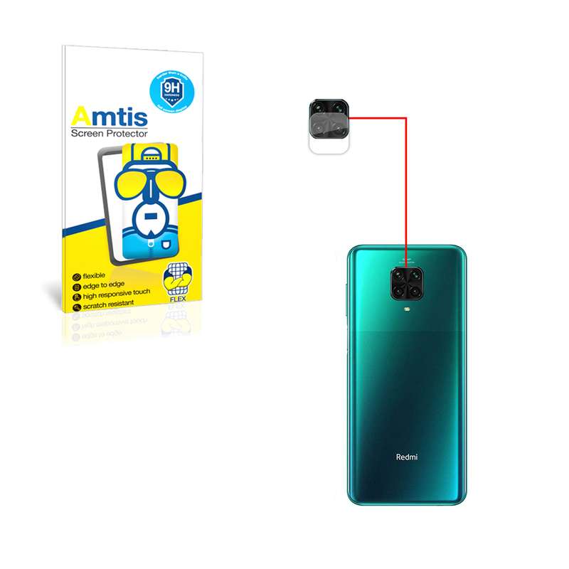 محافظ لنز دوربین امتیس مدل redminote9pro مناسب برای گوشی موبایل شیائومی REDMI NOTE 9 PRO