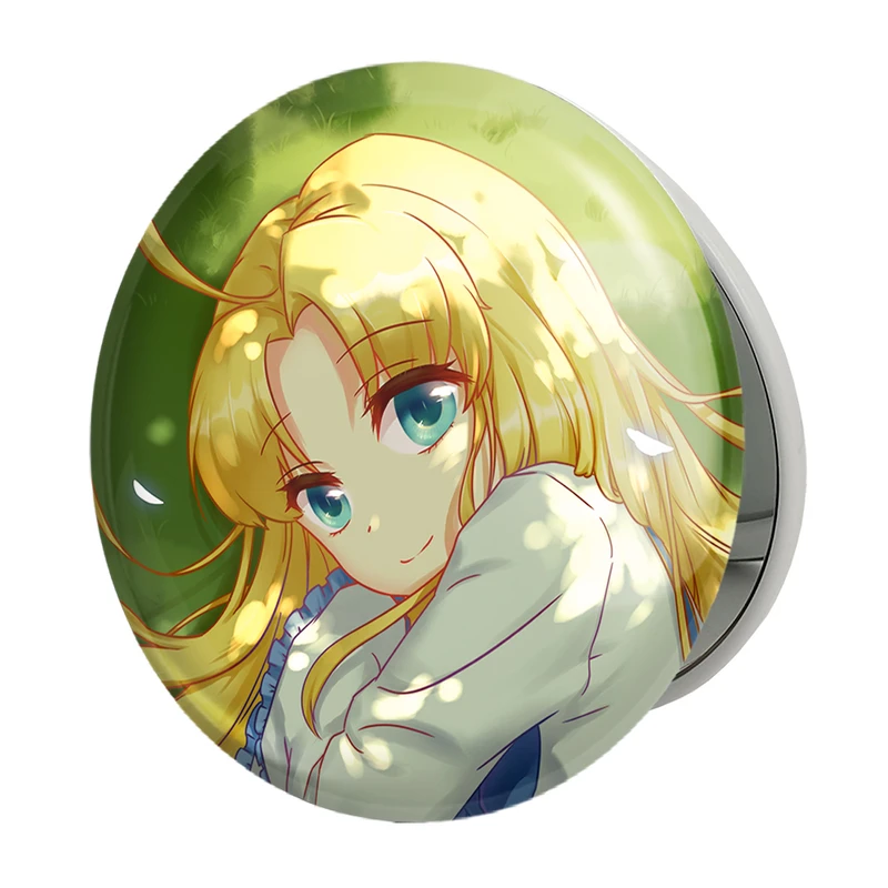 آینه جیبی خندالو طرح فیلو انیمه ظهور قهرمان سپر مدل تاشو کد 15919 