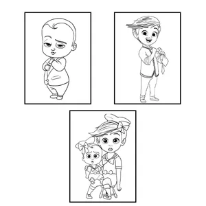  مقوا رنگ آمیزی مدل N14 سایز 21×15 سانتی متر مجموعه 3عددی