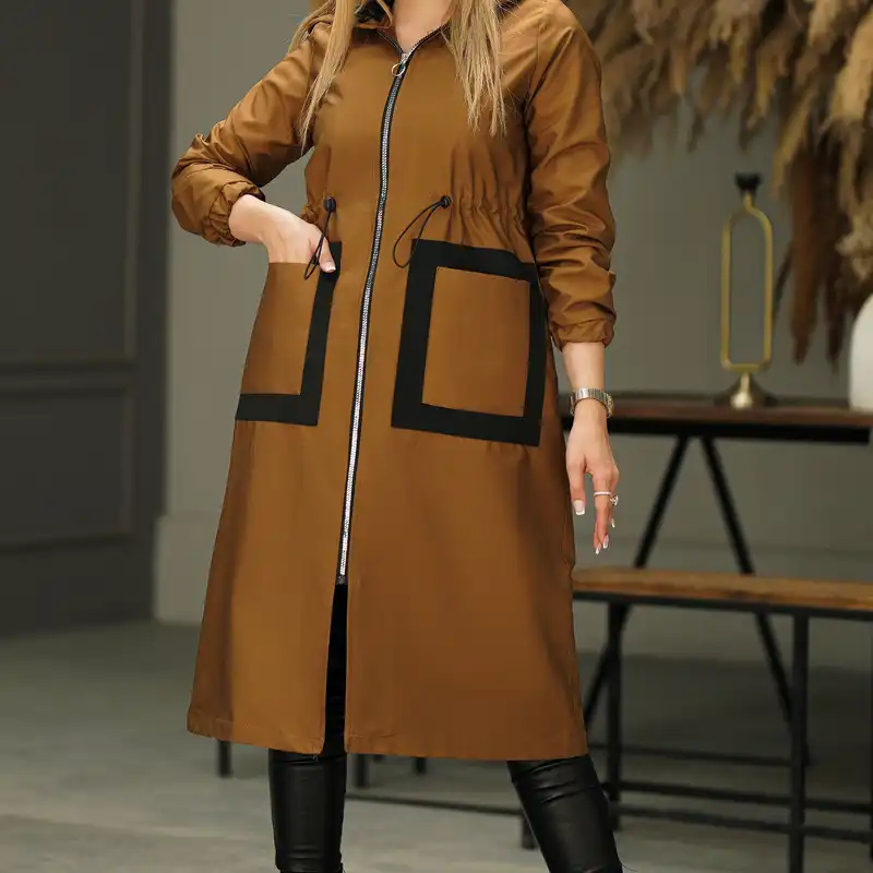 بارانی زنانه السانا مدل دیانوش کد 131807