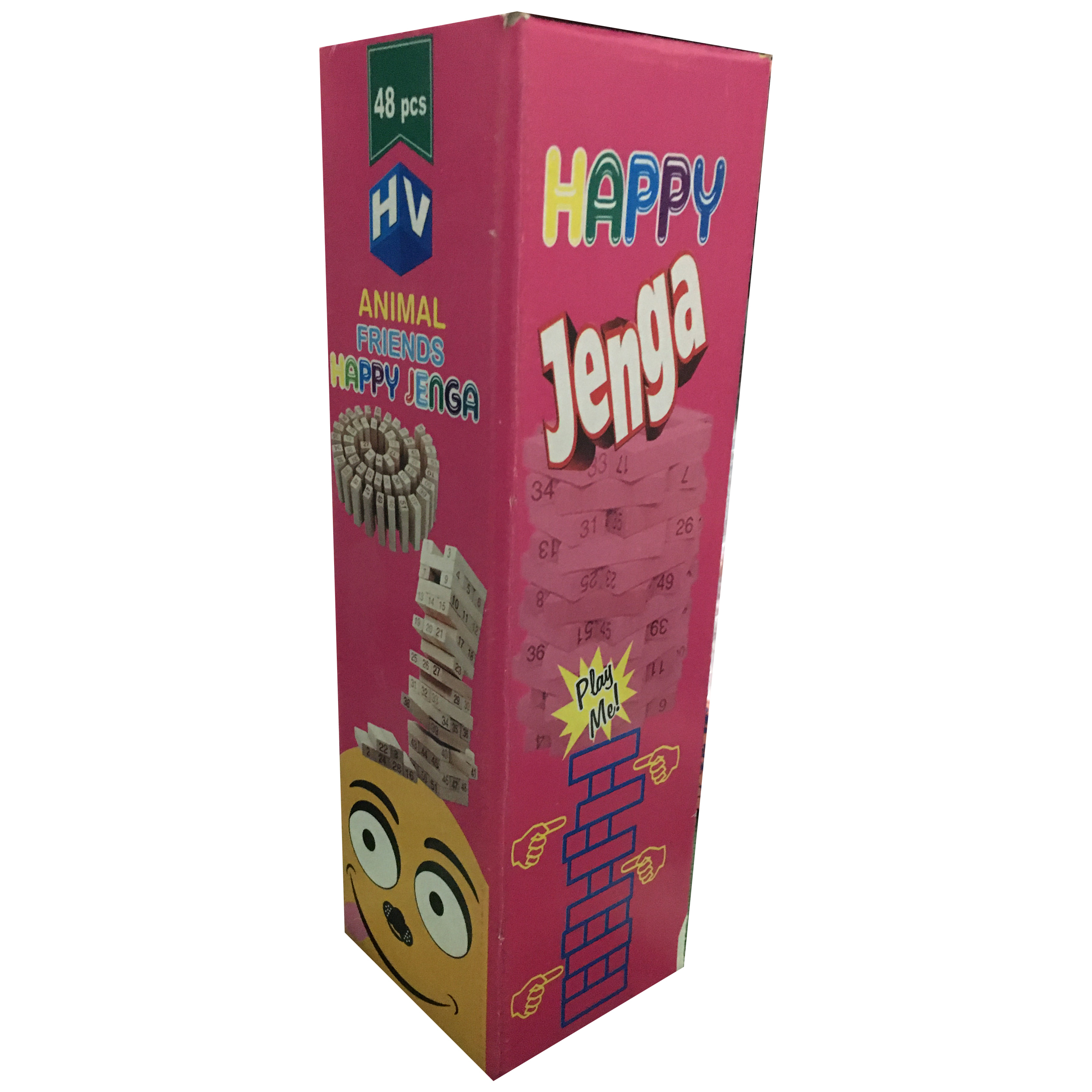 بازی فکری هپی جنگا مدل برج هیجان کد 7890