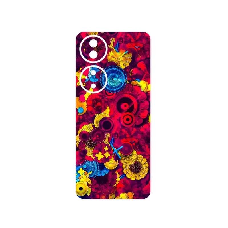 برچسب پوششی ماهوت مدل Vector Flower Garden Digital Art مناسب برای گوشی موبایل آنر X7b