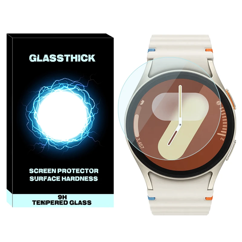 محافظ صفحه نمایش شیشه‌ای گلستیک مدل Glass-GL مناسب برای ساعت هوشمند سامسونگ Galaxy Watch 7 44mm