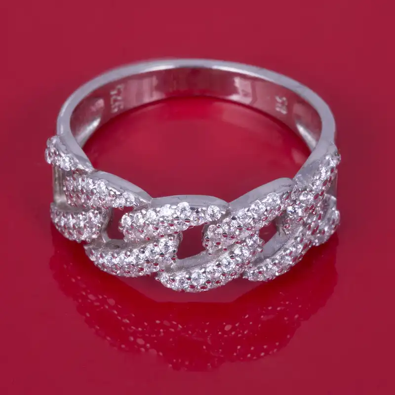 انگشتر نقره زنانه مدل GTA-0132