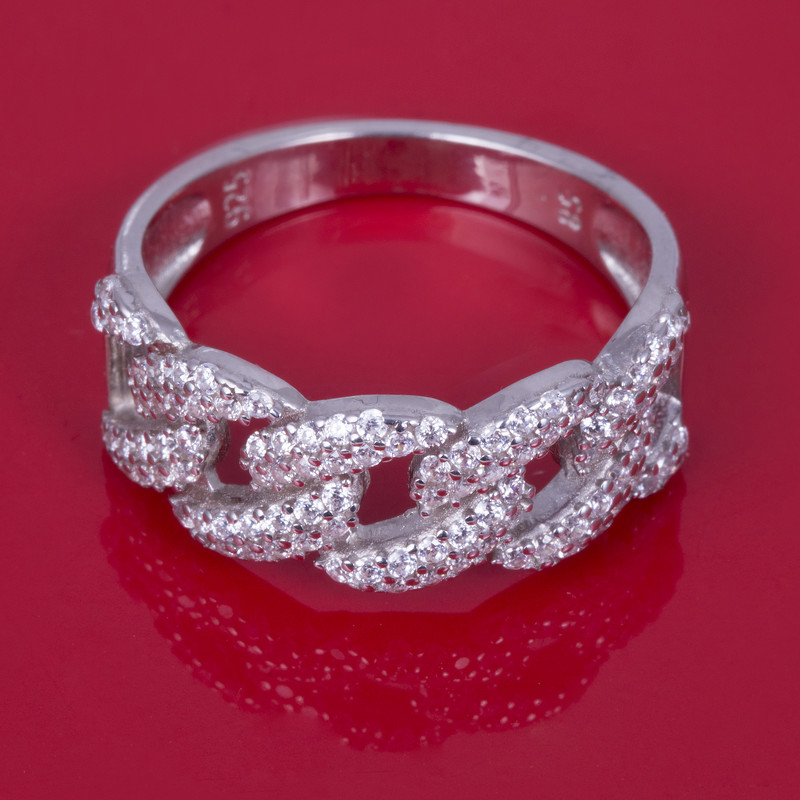 انگشتر نقره زنانه مدل GTA-0132 انگشتر نقره زنانه مدل GTA-0132