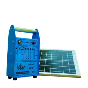 پکیج خورشیدی سیار 100 وات رساما مدل p100w-30w