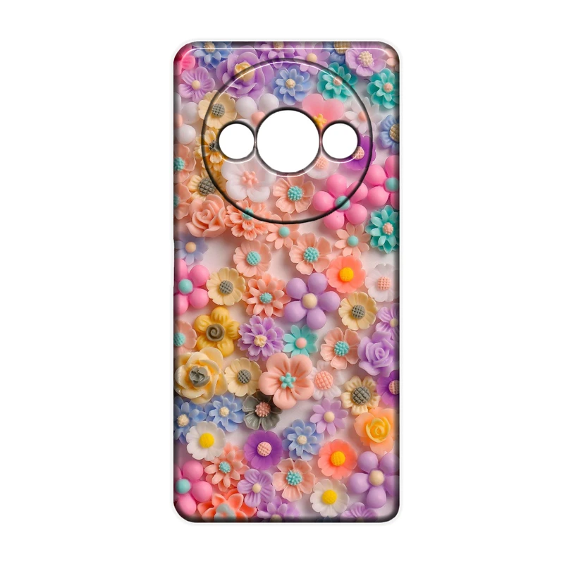 کاور مدل گل کد 320 مناسب برای گوشی موبایل شیائومی Redmi A3