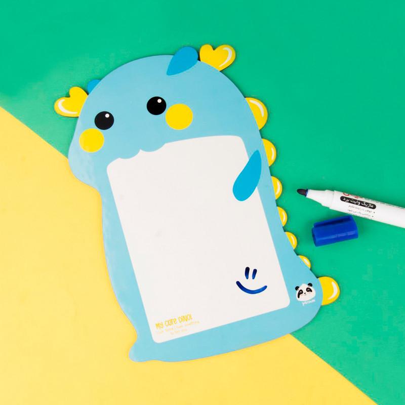 تخته وایت برد مدل دایناسور کد 02 سایز 30x20 سانتی متر