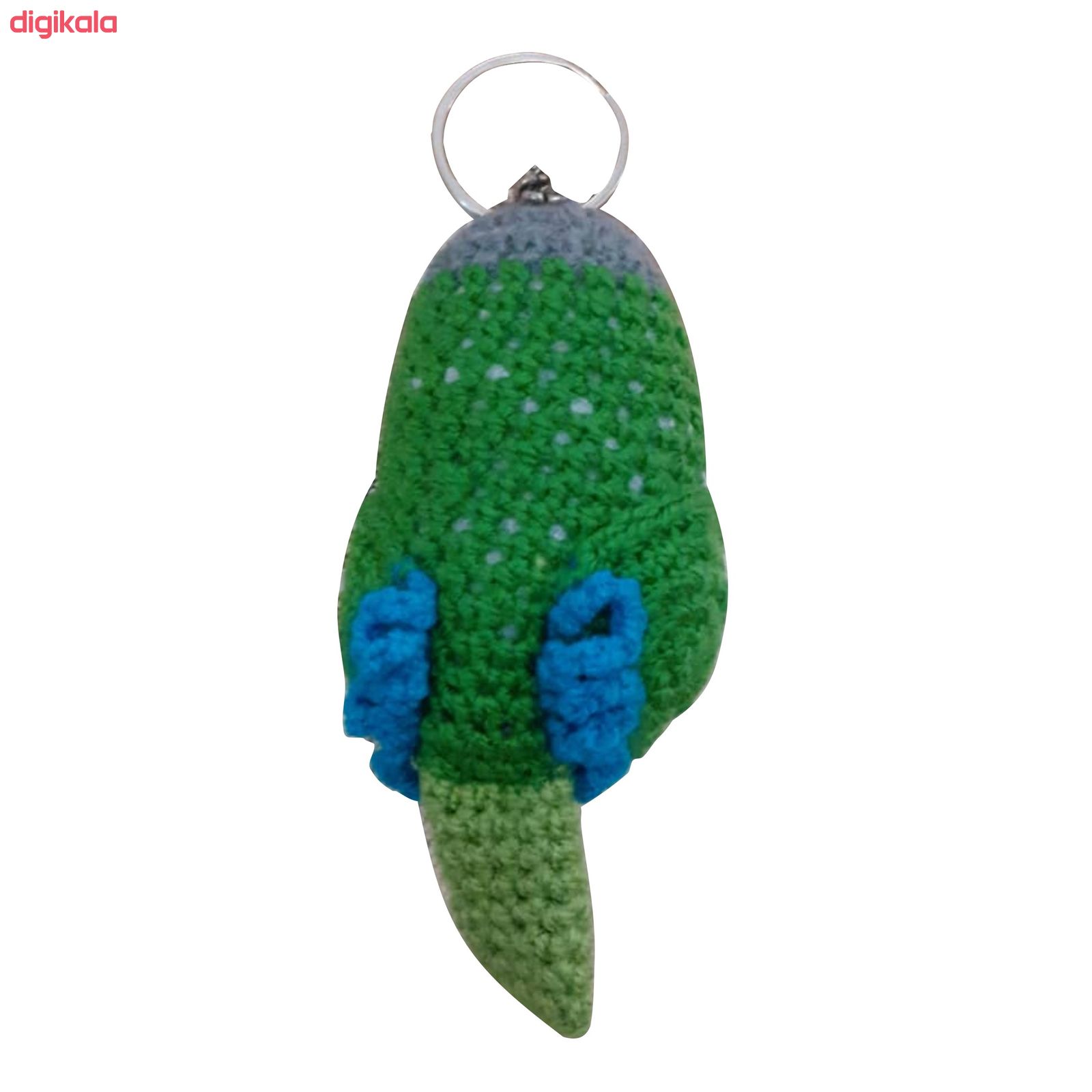 عروسک بافتنی مدل طوطی راهب کد 01 main 1 6