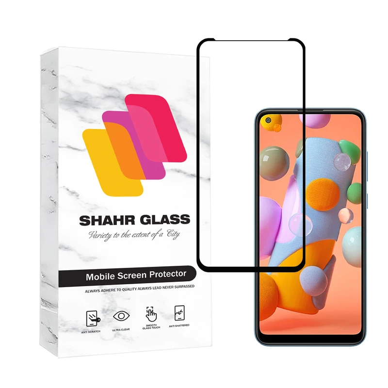 محافظ صفحه نمایش سرامیکی شهر گلس مدل CRMSNWSH مناسب برای گوشی موبایل سامسونگ Galaxy A11 / شیائومی Xiaomi Mi 11 Lite 4G / Redmi Note 9 / Redmi Note 9T