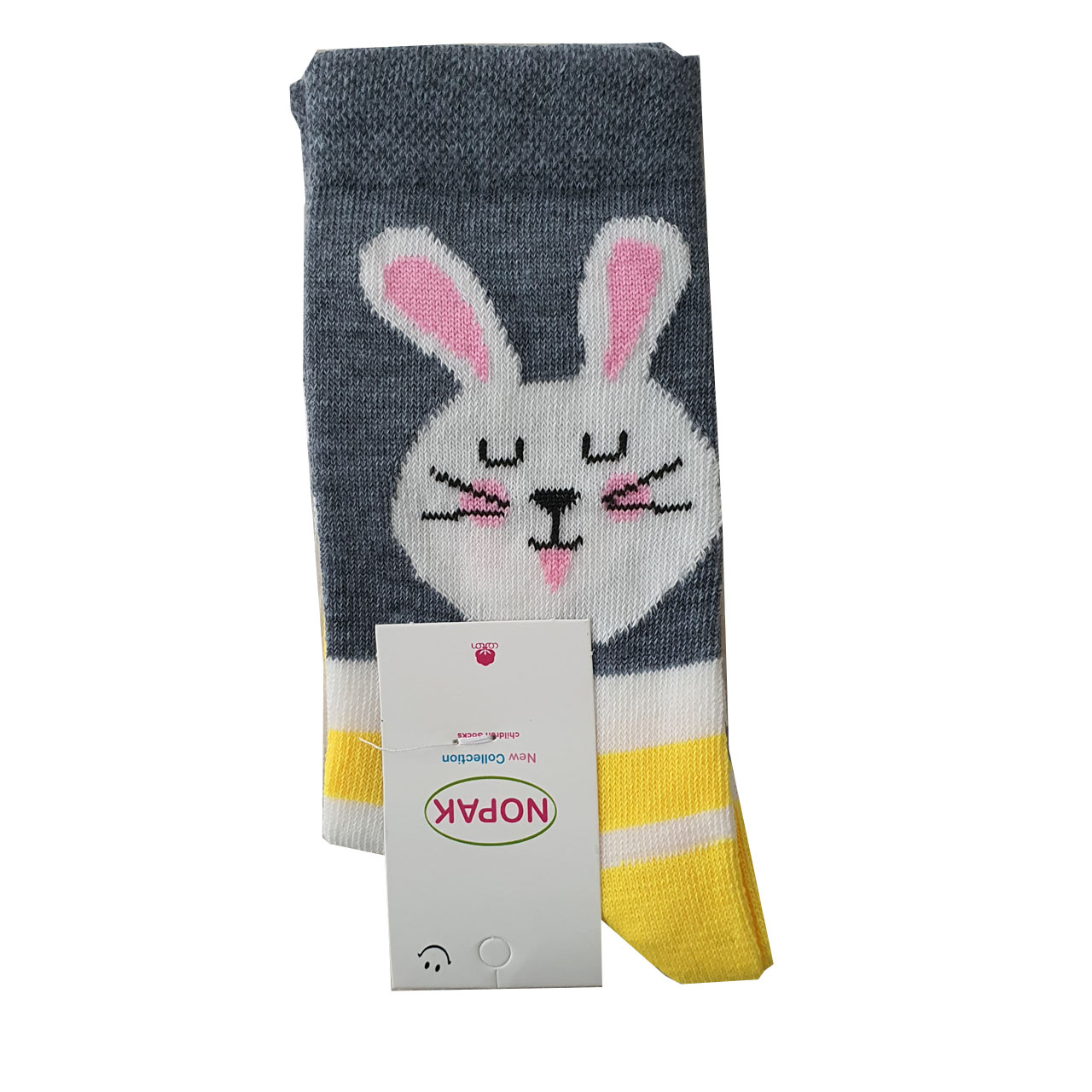 جوراب بچگانه نوپاک مدل rabbit3