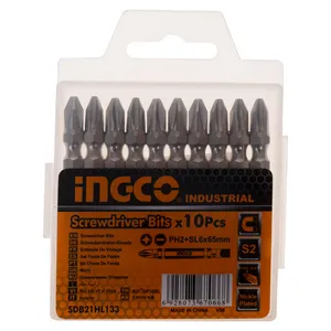 مجموعه 10 عددی سری پیچ گوشتی اینکو مدل SDB21HL133