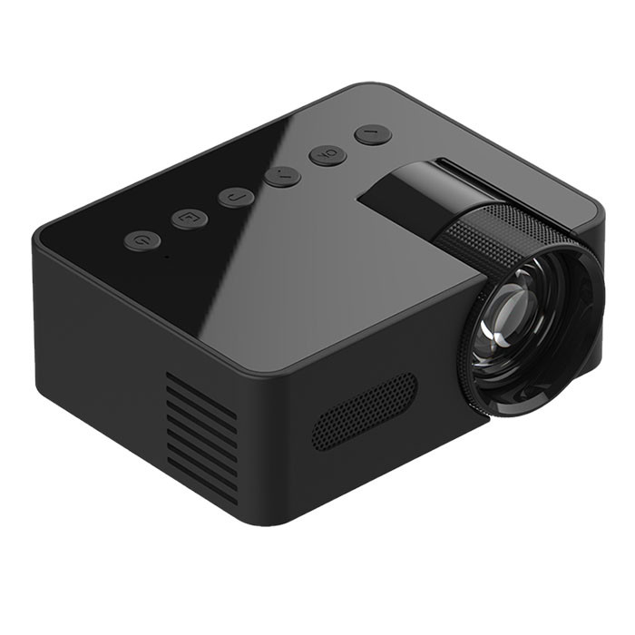 مینی ویدئو پروژکتور مدل T100 با وضوح تصویر 320x180
