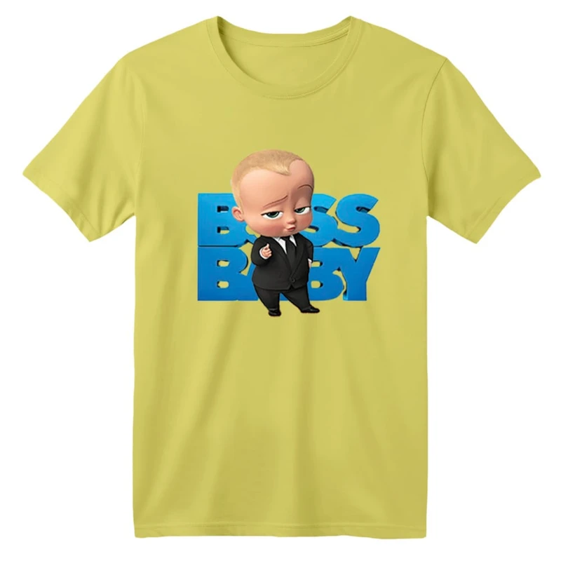 تی شرت آستین کوتاه بچگانه مدل بچه رئیس کد ۱