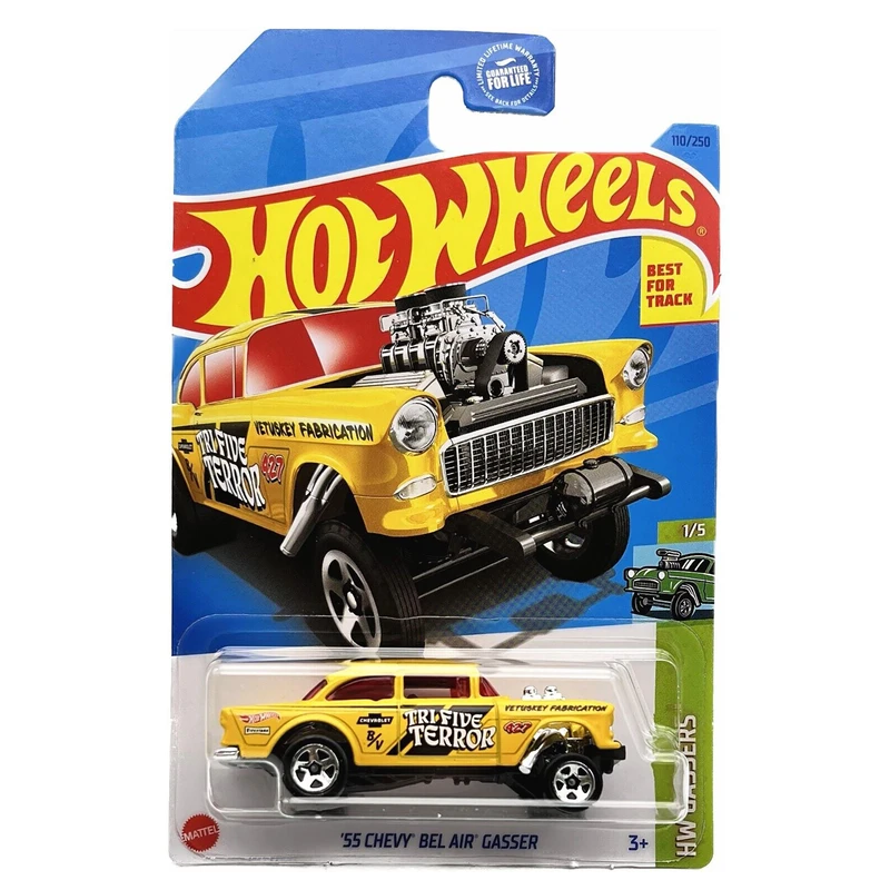 ماکت ماشین هات ویلز مدل HW 55 Chevy Bel Air Gasser