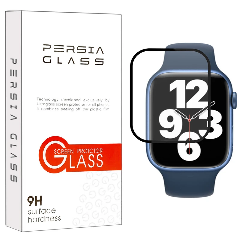 محافظ صفحه نمایش پرشیا گلس مدل PMP مناسب برای اپل واچ Watch Series 7 45mm