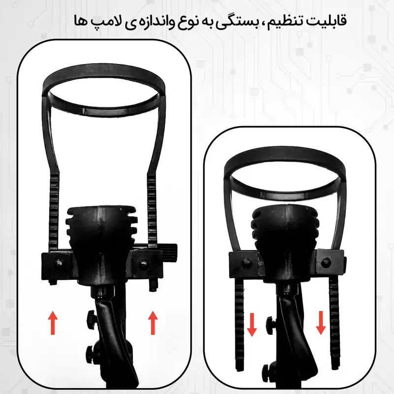 چراغ مطالعه مدل فلورا تلسکوپی