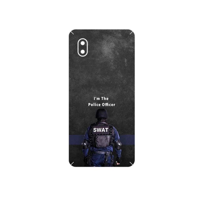 برچسب پوششی ماهوت مدل Police Officer مناسب برای گوشی موبایل سامسونگ Galaxy A01 Core