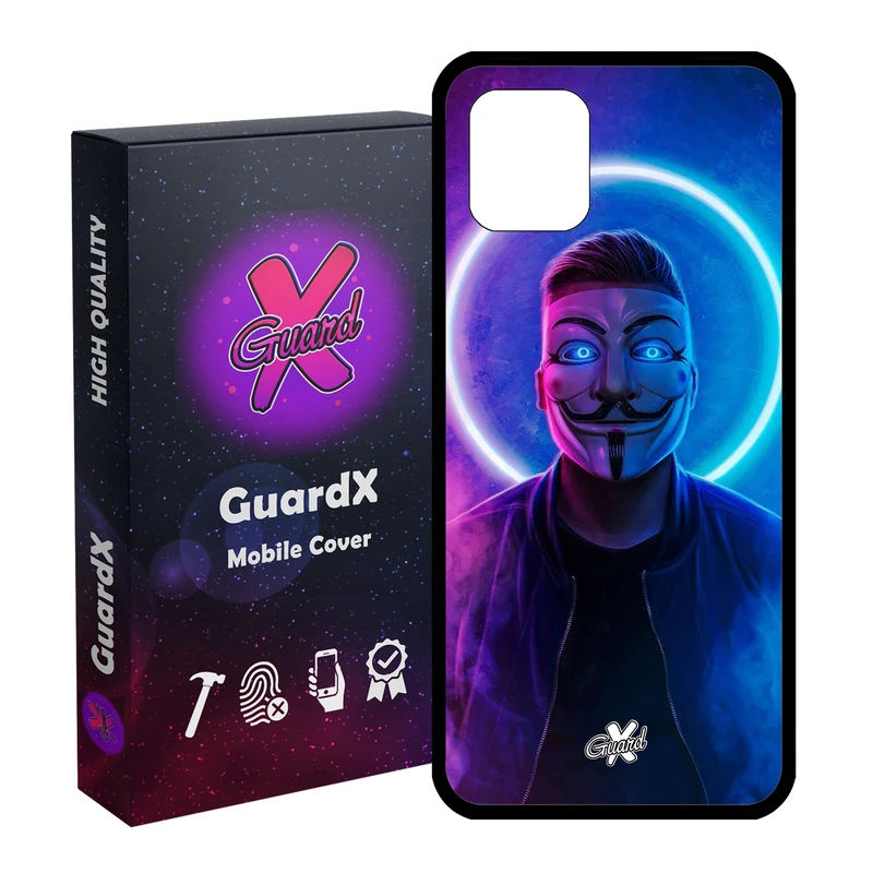 کاور گارد ایکس طرح Anonymous مدل Glass10043 مناسب برای گوشی موبایل سامسونگ Galaxy Note 10 Lite