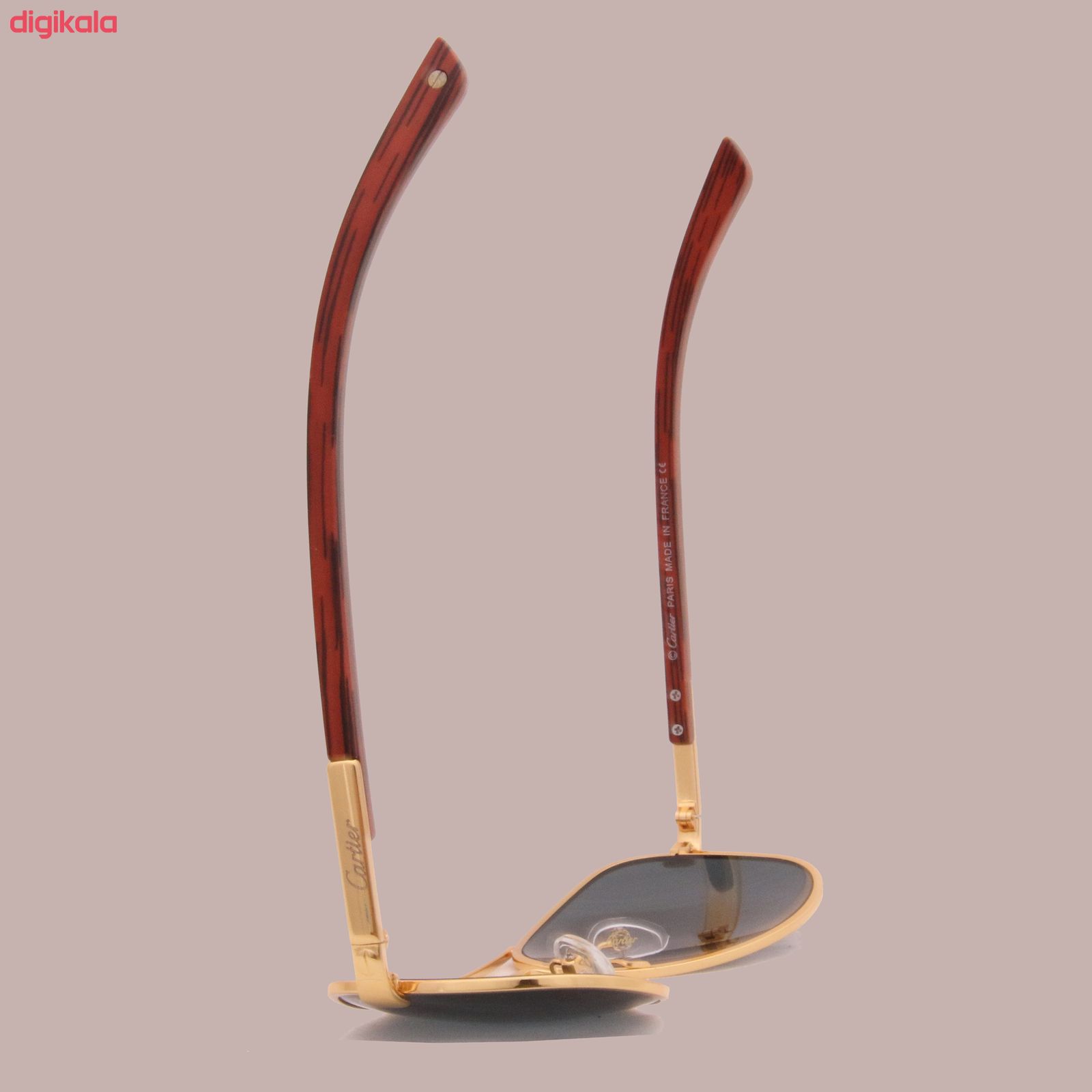عینک آفتابی مردانه کارتیه مدل DIAMOND 125-C2 main 1 7