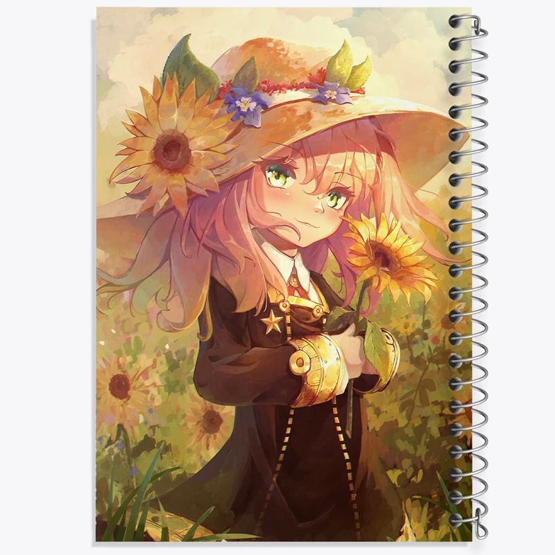 دفتر شطرنجی 50 برگ خندالو طرح آنیا انیمه اسپای ایکس کد N4279