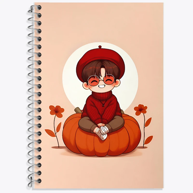 دفتر لغت 50 برگ خندالو طرح پسرانه کیوت کد F6659