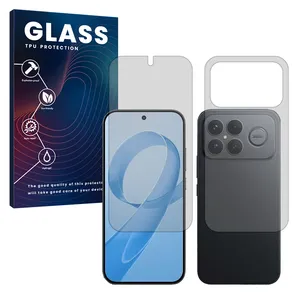 Glass Matte Hydrogel Screen Protector for Xiaomi Redmi K90 Pro Max mobile phone along with the back protector