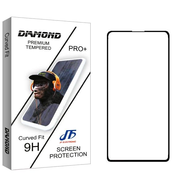 محافظ صفحه نمایش سرامیکی جی اف مدل Diamond مناسب برای گوشی موبایل شیائومی Redmi Note 9S / Note 9 Pro / Note 10 Pro / 11T