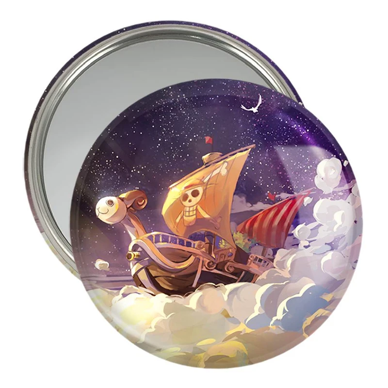 آینه جیبی خندالو مدل کشتی مری انیمه وان پیس One Piece  کد 11424