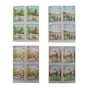 تمبر یادگاری مدل طبیعت اروپا مجموعه 16 عددی