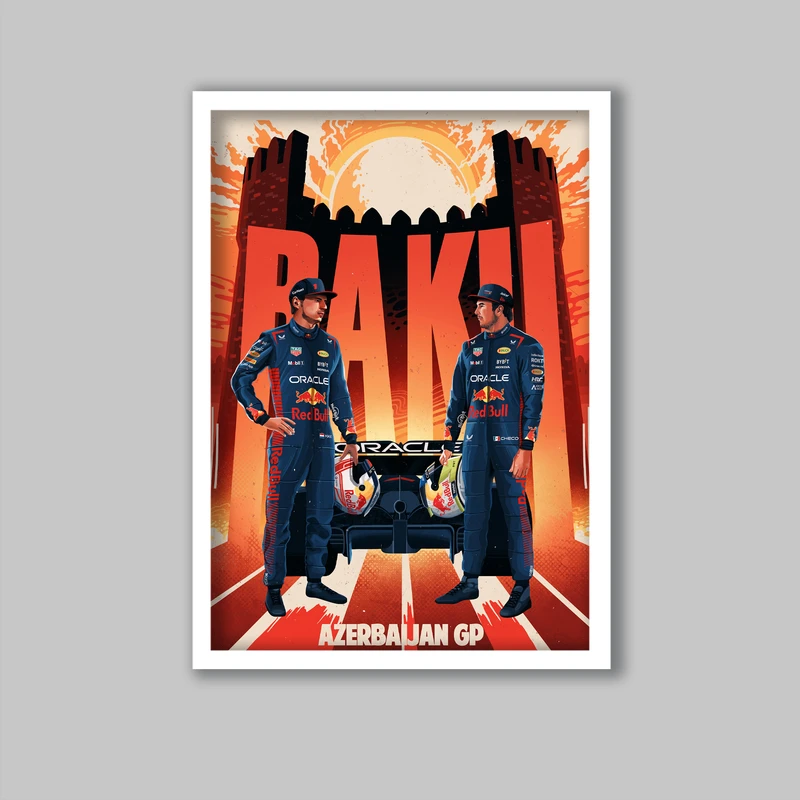 تابلو لیلیان طرح فرمول یک ردبول 2023 کد LA-G10316