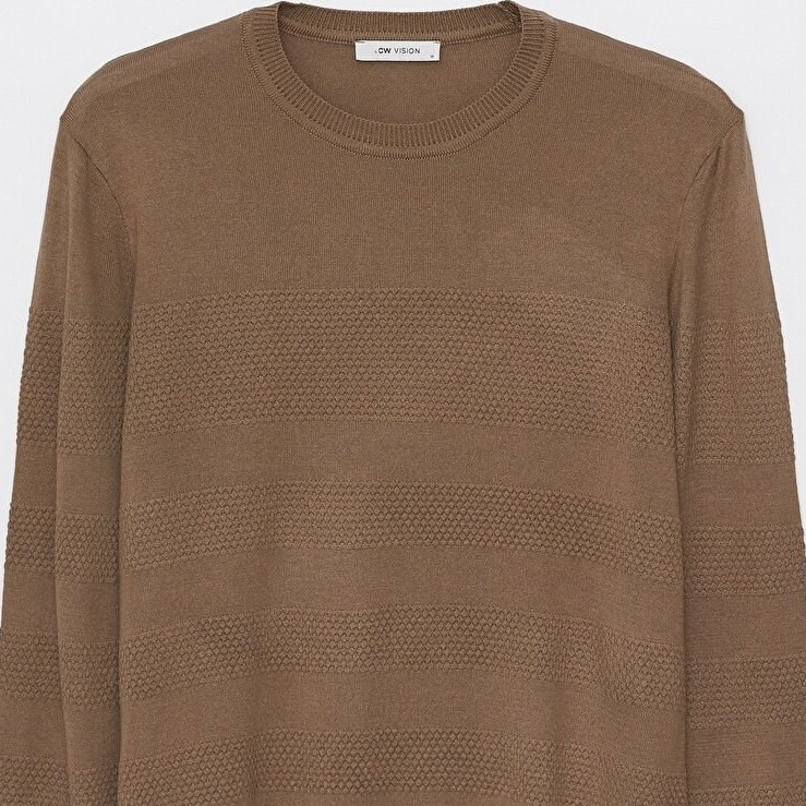 پلیور یقه گرد مردانه ال سی وایکیکی مدل تریکو ول سافت