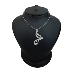 گردنبند نقره زنانه لیردا مدل اسم هلن کد 0368 MHR