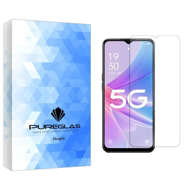 محافظ صفحه نمایش پیور گلس مدل NueGlas مناسب برای گوشی موبایل اوپو A1x