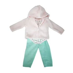 ست 3 تکه لباس نوزادی مدل خرسی 18376