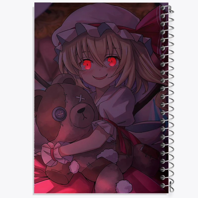 دفتر شطرنجی 50 برگ خندالو مدل بازی توهو (Touhou) کد 35782